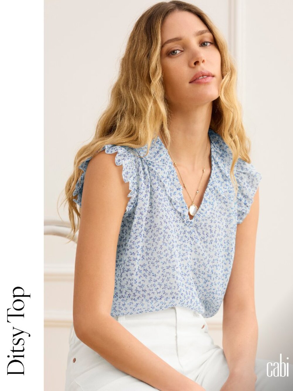 Ditsy Top